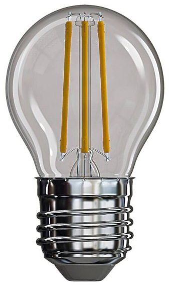 Žárovka LED EMOS Filament Mini Globe, 3,4W, E27, neutrální bílá