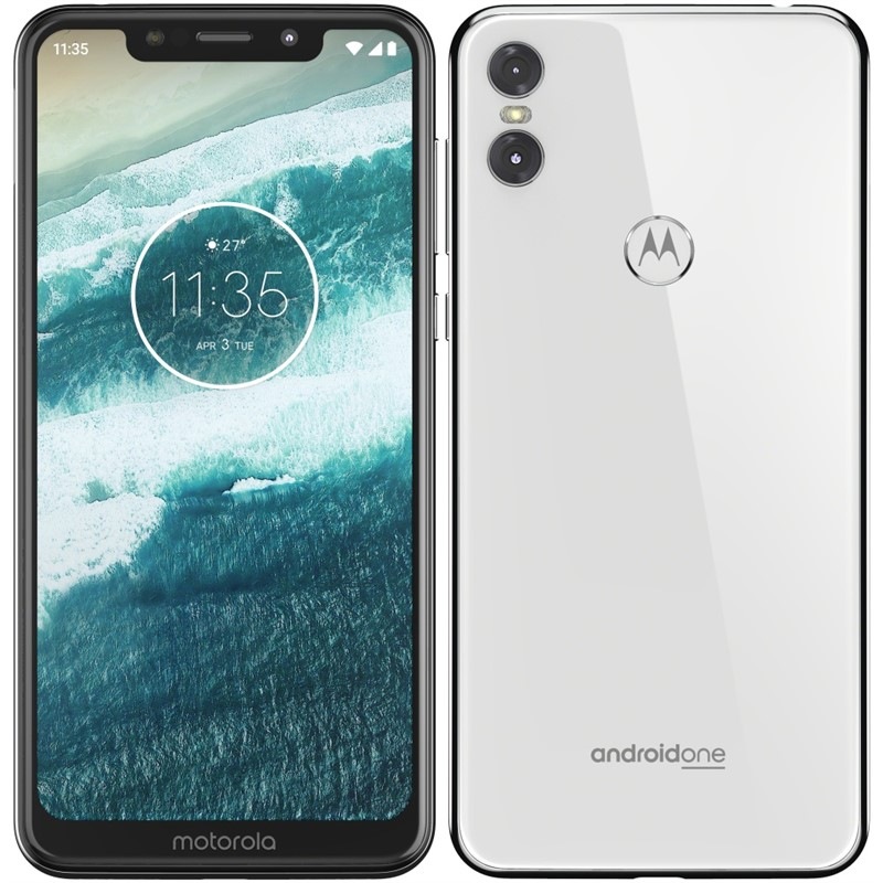 Motorola One Lite Dual SIM, bílá