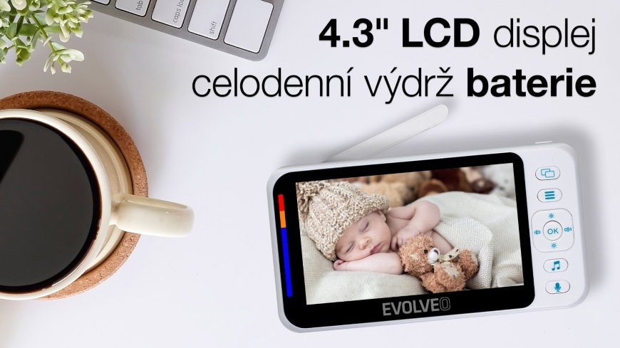 Evolveo Baby Monitor N4 