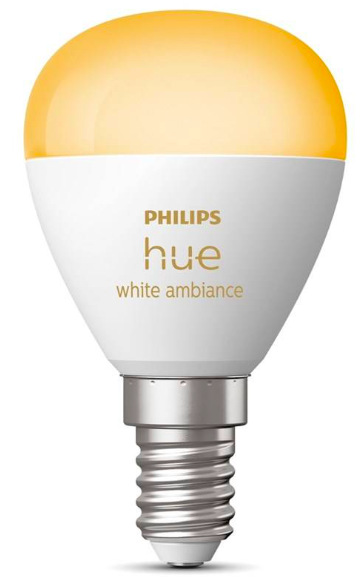 Chytrá žárovka Philips Hue Bluetooth, 5,1W, E14, White Ambiance