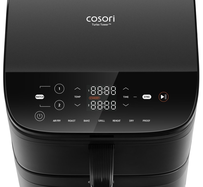 Fritéza horkovzdušná Cosori Turbo Tower, 10,8 l