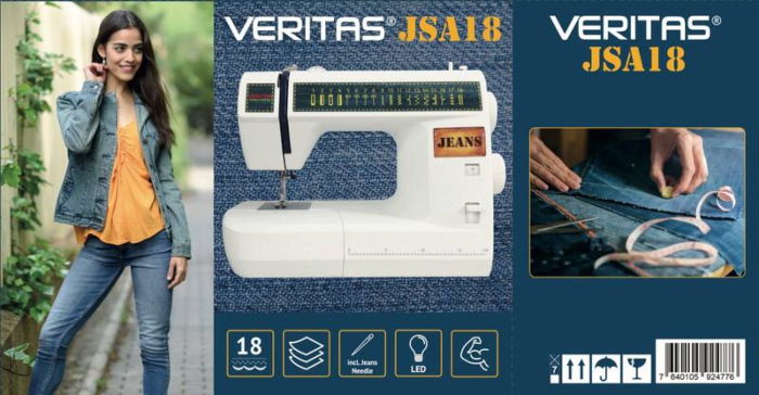 Veritas 1339 JSA18 Jeans, bílá