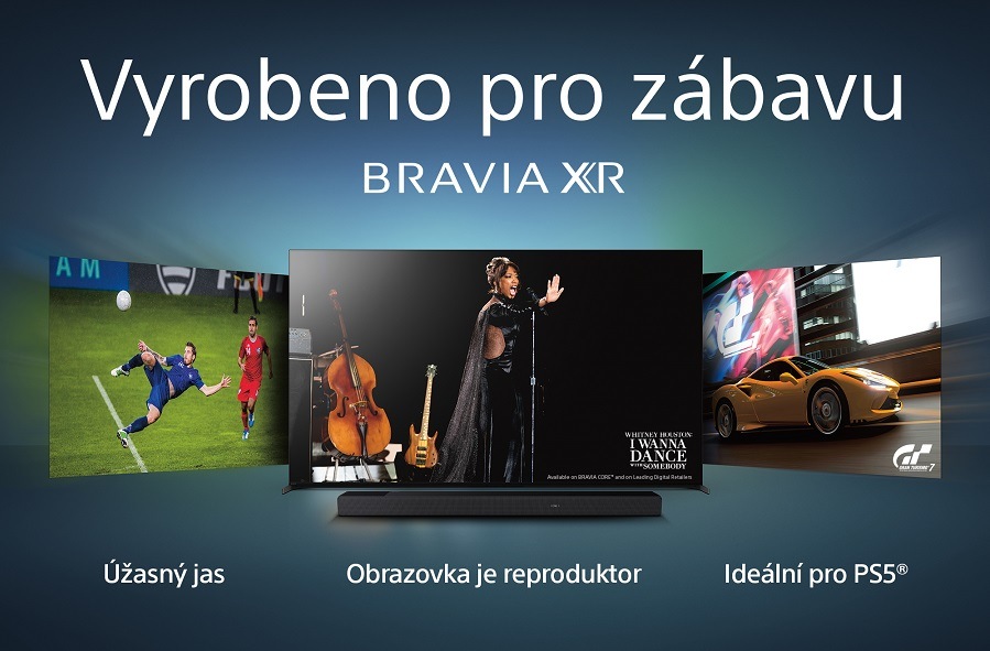 Mini LED televizor Sony Bravia XR-75X95L, stvořeno pro zábavu