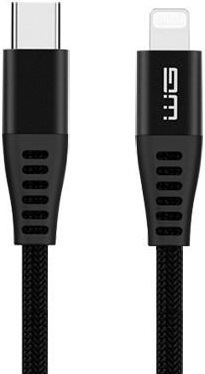 Kabel WG USB-CLightning MFi, 20cm černý (9014)