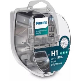 Autožárovka Philips H1 X-tremeVision Pro150, 2 ks (12258XVPS2)