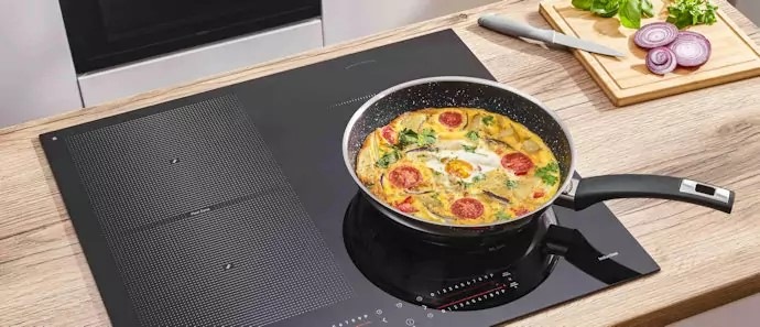 Varná indukční deska Mora VDIS655X, černá, Praktická XXL varná zóna