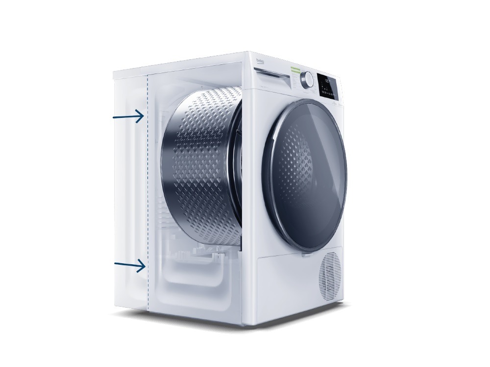 Sušička prádla BEKO BM3T37230W kondenzační, slim