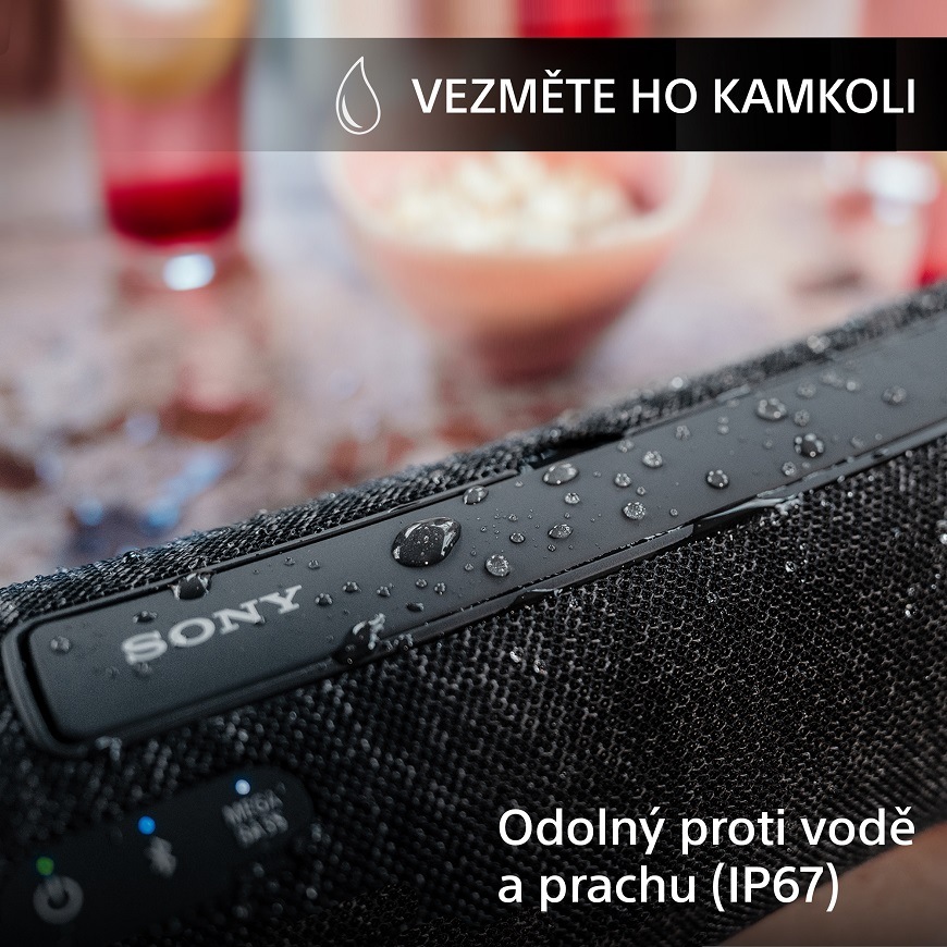 Přenosný reproduktor SONY SRS-XG300 - odolný proti vodě a prachu (IP67)