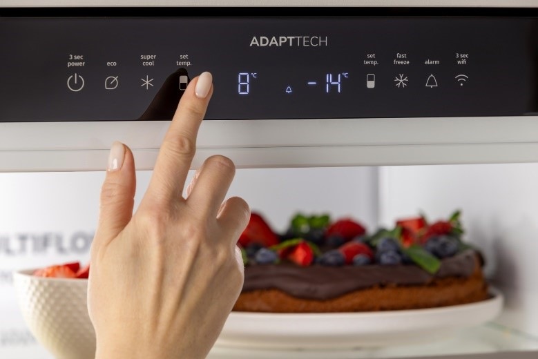Gorenje chladnička NRK61C61X4WFE, nerez, elektronické ovládání