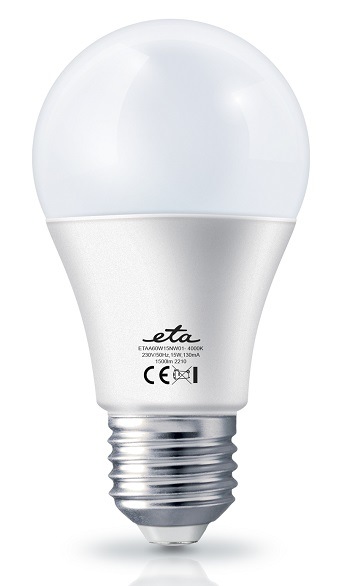 žárovka ETAA60W15NW01 neutrální bílé světlo