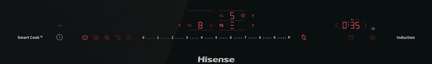 Indukční varná deska Hisense HI62FQCB, černá