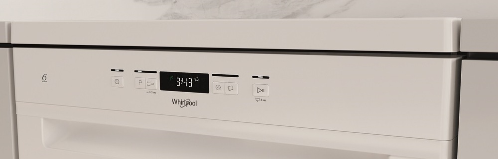 Myčka nádobí Whirlpool W2F HD624 bílá, design