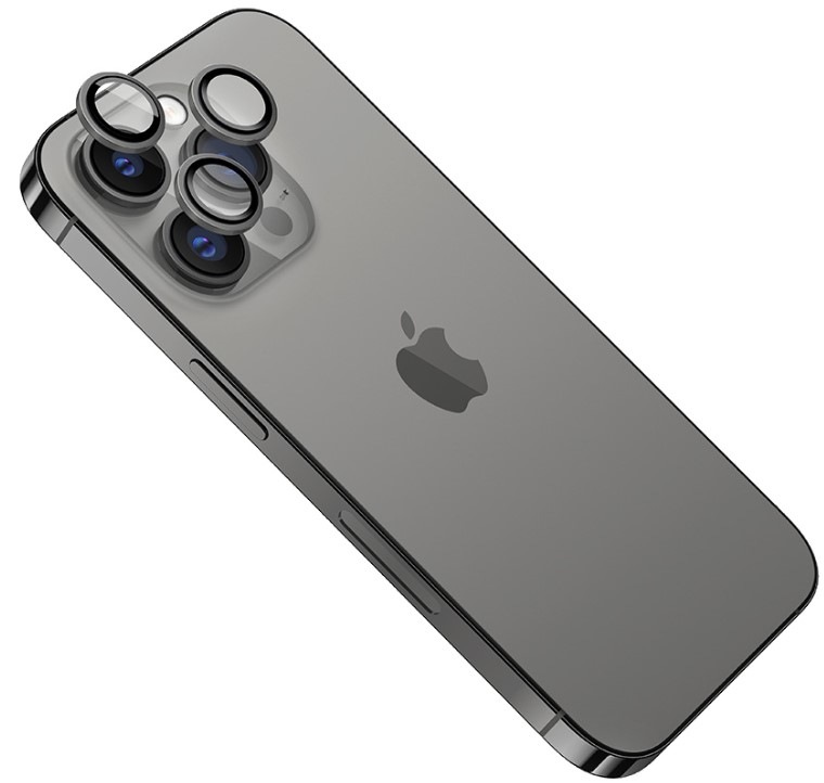 FIXED Camera Glass na Apple iPhone 14 Pro/14 Pro Max, šedá