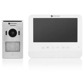 Dveřní videotelefon Smartwares DIC-22212 (DIC-22212) stříbrný/bílý