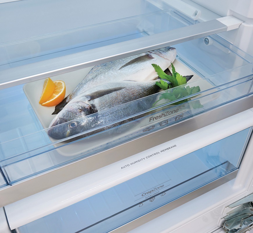 Vestavná chladnička s mrazákem dole Gorenje RKI4182A1, FreshZone
