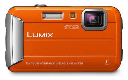 Panasonic DMC-FT30EP-D, oranžová