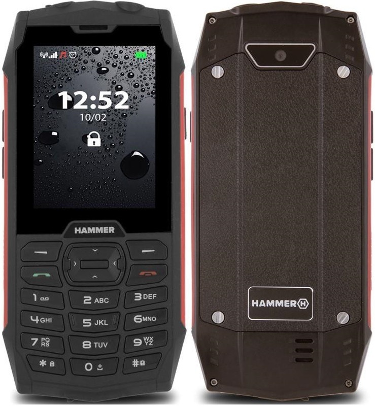 myPhone Hammer 4 Dual SIM, červená