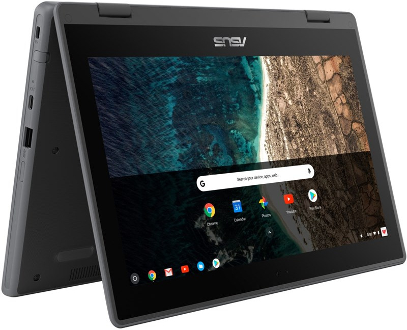 ASUS Chromebook CR11 Flip, šedá