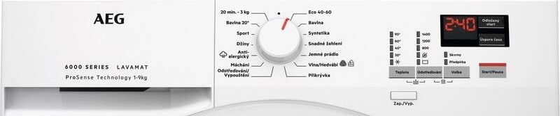 AEG ProSense™ 6000 L6FNK49WC, bílá