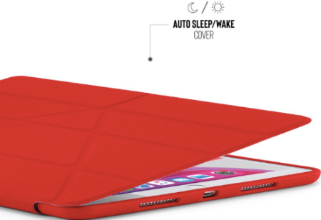 Pipetto Origami Pencil pro Apple iPad 10,2" (2019), červená