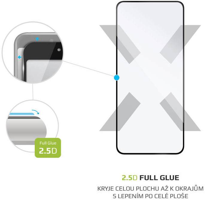 FIXED Full-Cover na Samsung Galaxy A14/A14 5G, černá
