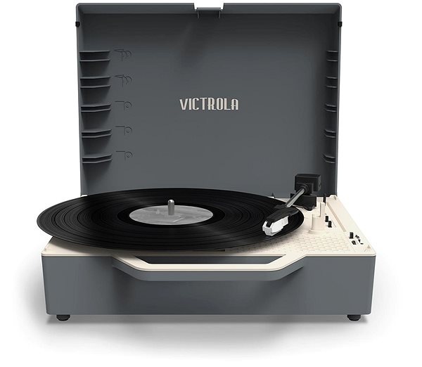 Gramofon Victrola VSC-725SB Re-Spin, šedý