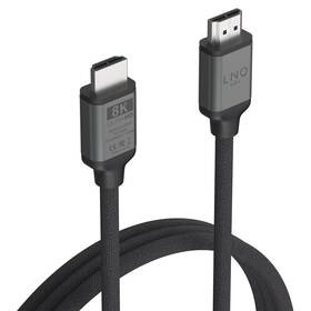 Kabel Linq byELEMENTS HDMI/HDMI, 8K/60Hz PRO, 2m (LQ48027) černý