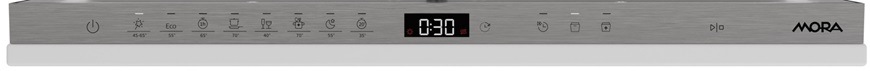 Myčka Mora IMB6675, vestavná, plně integrovaný panel