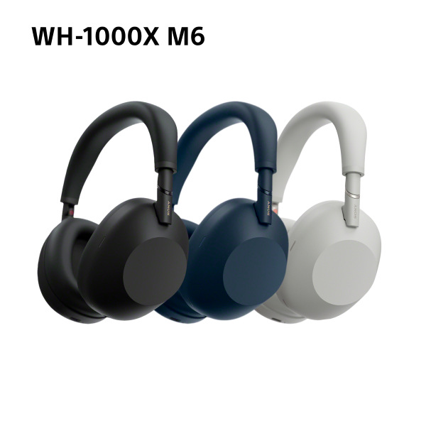 Sluchátka Sony WH-1000XM6, Noise Cancelling - modrá
