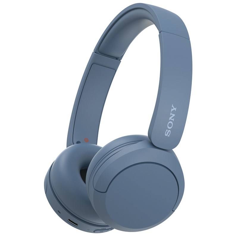 Sony WH-CH520, modrá, bluetooth