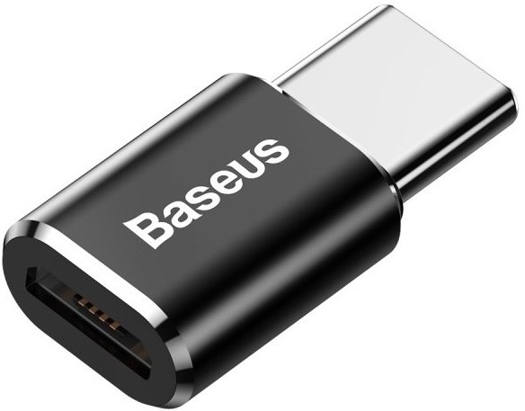 Redukce Baseus USB-C/Micro USB - černý