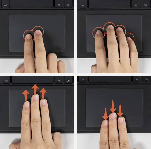 Pouzdro pro tablet ONYX BOOX TAB ULTRA C PRO s klávesnicí, černá