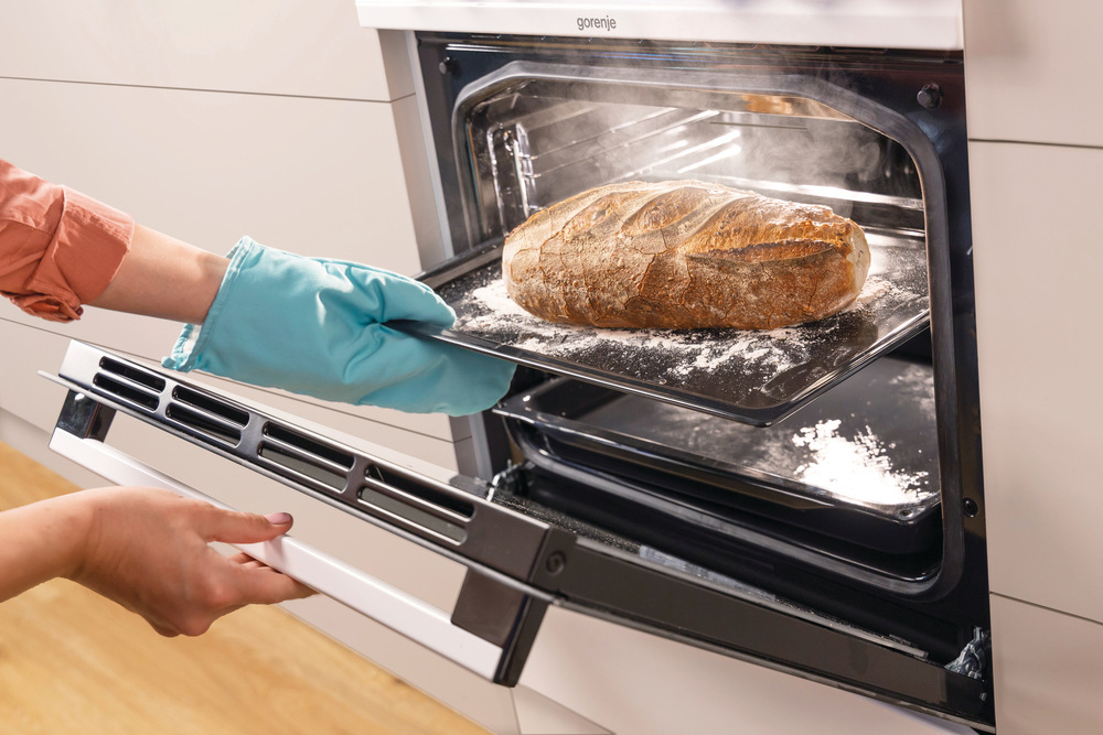 Sporák Gorenje GKS6C71WF, bílá, ExtraSteam