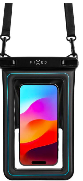 Pouzdro na mobil sportovní FIXED FIXED Float Max, kvalitní uzamykací systém, IPX8 - černé
