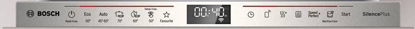 Myčka Bosch SPV6EMX09E_panel
