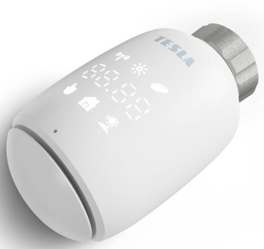 Bezdrátová termohlavice Tesla Smart Thermostatic Valve TV500