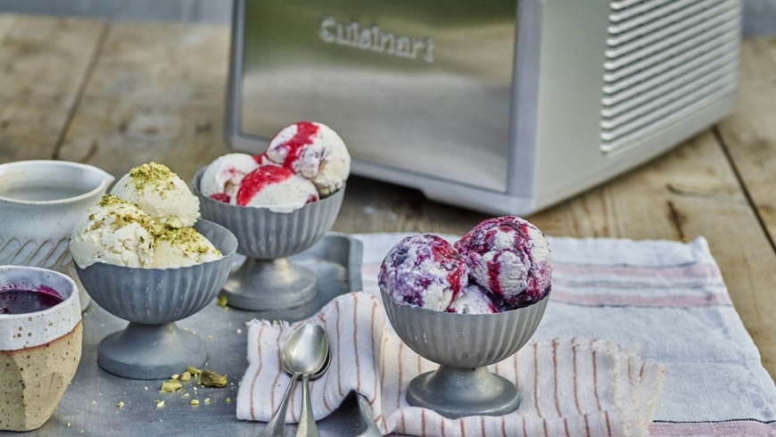 Cuisinart ICE100E, nerezová