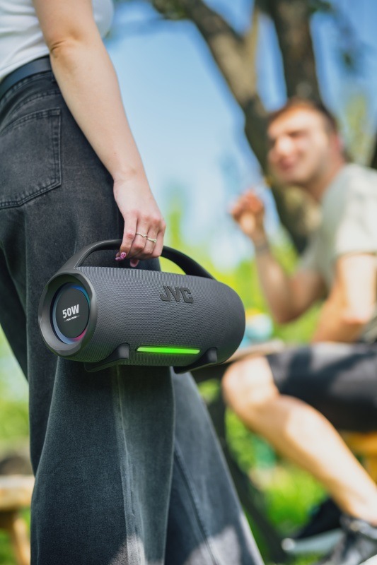 bezdrátový reproduktor JVC XS-E524B, zvuk