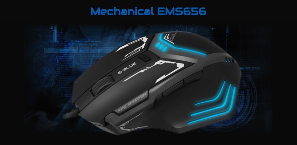 Herní myš E-Blue Mechanical EMS656