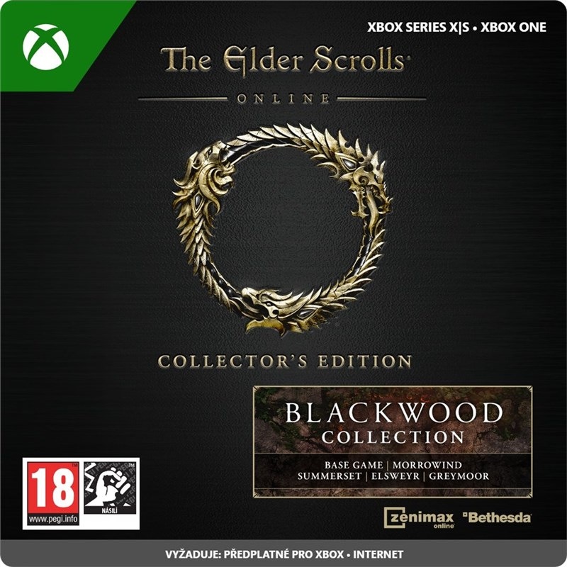 The Elder Scrolls Online Collection: Blackwood Collector's Edition – elektronická licence, Xbox Series / Xbox One