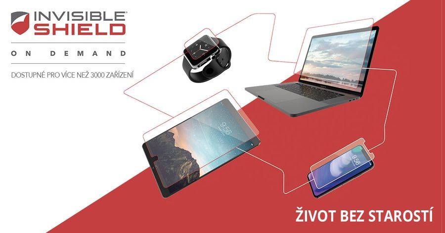 Ochranná fólie na míru InvisibleShield On Demand