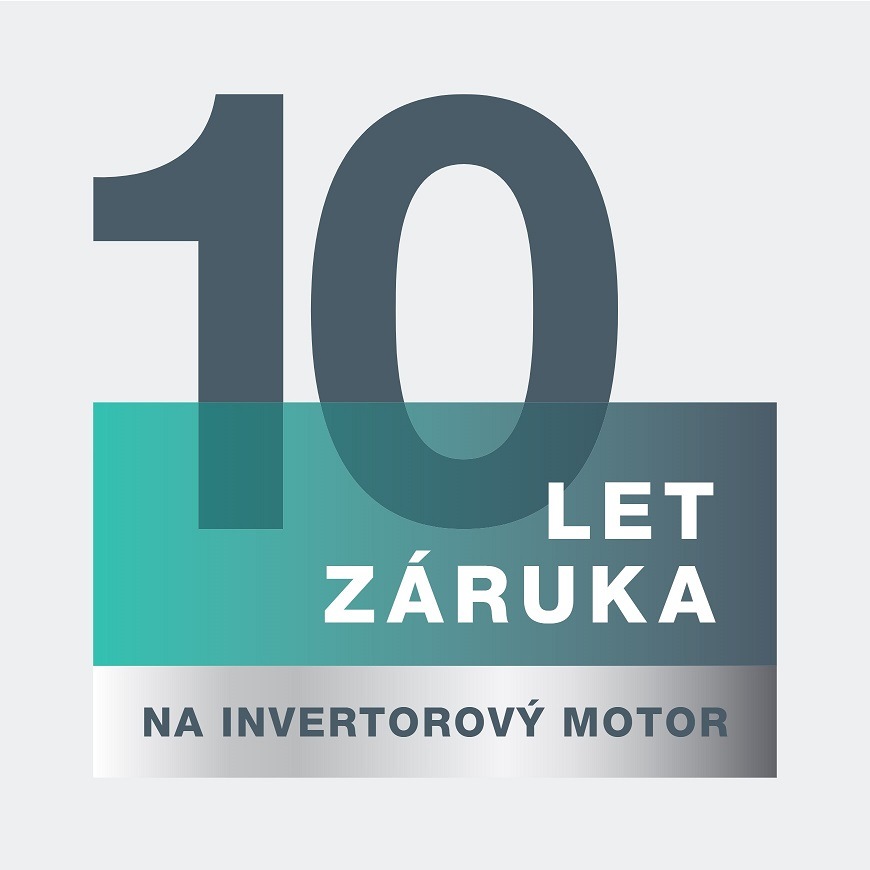 Gorenje ULTRA16BIWIFIX, Prodloužená záruka 10 let na invertorový motor