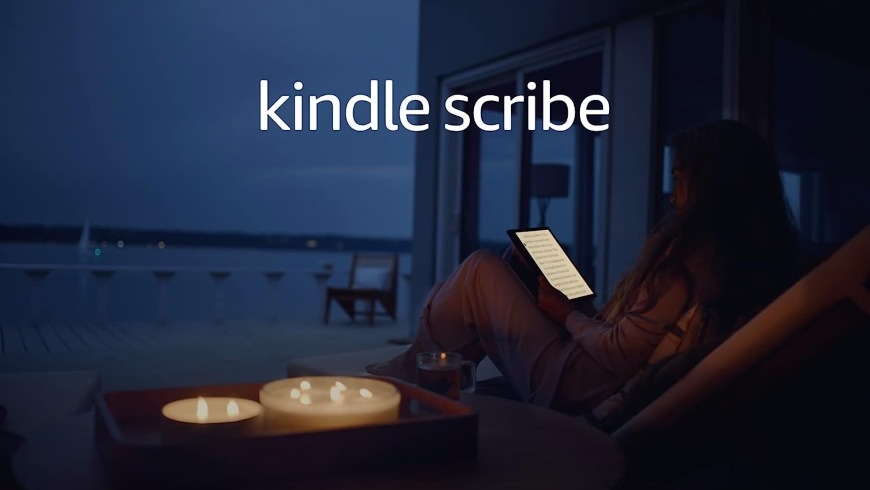 Amazon Kindle Scribe 2022 16 GB + prémiové pero (B09BRW6QBJ), šedá