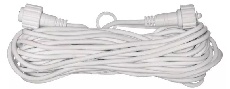 EMOS prodlužovací kabel pro spojovací řetězy Profi, bílá