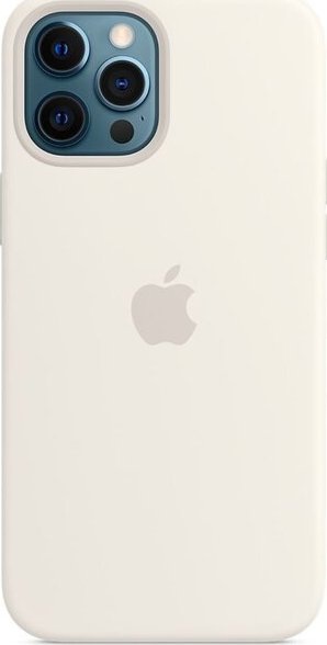 Kryt na mobil Apple Silicone Case s MagSafe pro iPhone 12 Pro Max - bílá