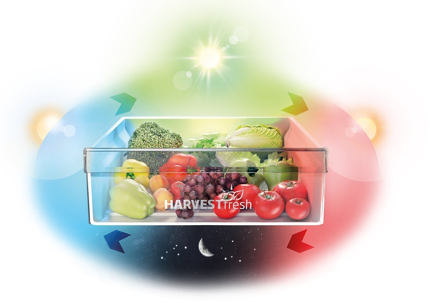 Chladnička kombinovaná Beko B7RCNA407HG, NoFrost, harvest fresh přihrádka