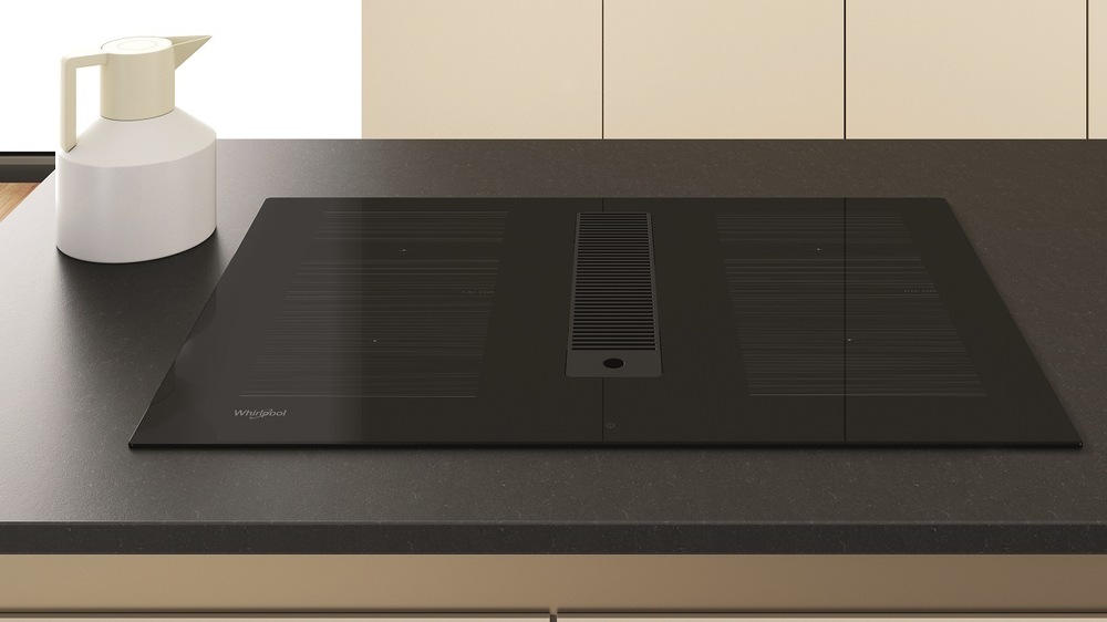 Varná deska indukce Whirlpool WVHF83BB FKIT, s odsáváním