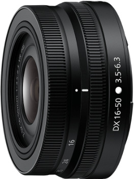 NIKKOR Z DX 16–50 mm f 3.5–6.3 VR