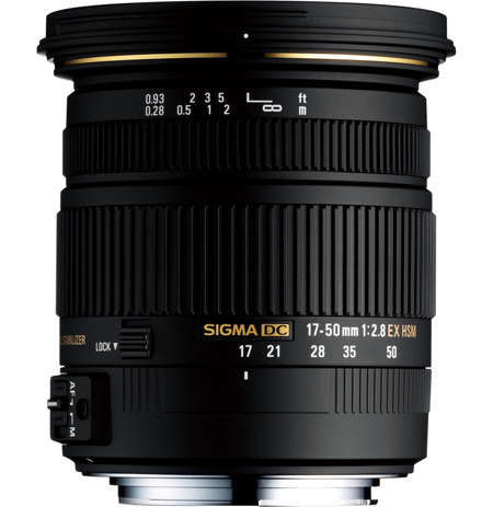 Sigma 17–50/2.8 EX DC OS HSM Canon