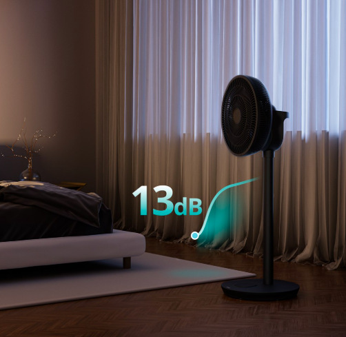 Ventilátor stojanový Duux DXCF70 Whisper Flex 2 Smart, black